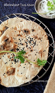Paneer lababdar recipe How to make restaurant style paneer lababdar Tava naan recipe Wholewheat Tava naan recipe Easy recipe for naan Indian flatbreads Indian food Indian recipes 