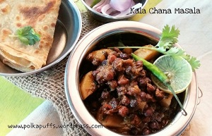 Kala Chana masala Chana masala recipe Indian recipes Polkapuffs recipe Main course Meal ideas