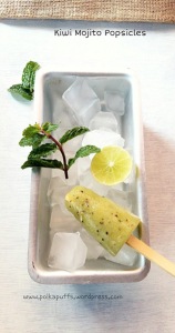 Kiwi Mojito Popsicle recipe How to make Popsicles at home Summer desserts Frozen dessert recipe