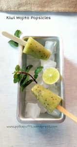 Kiwi Mojito Popsicle recipe How to make Popsicles at home Summer desserts Frozen dessert recipe