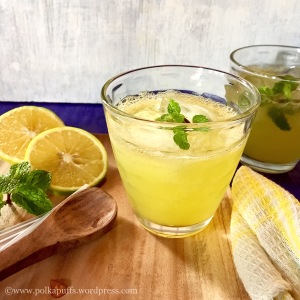 Spiced Citrus Spritzer - perfect non-alcoholic thirst quencher by Polkapuffs.