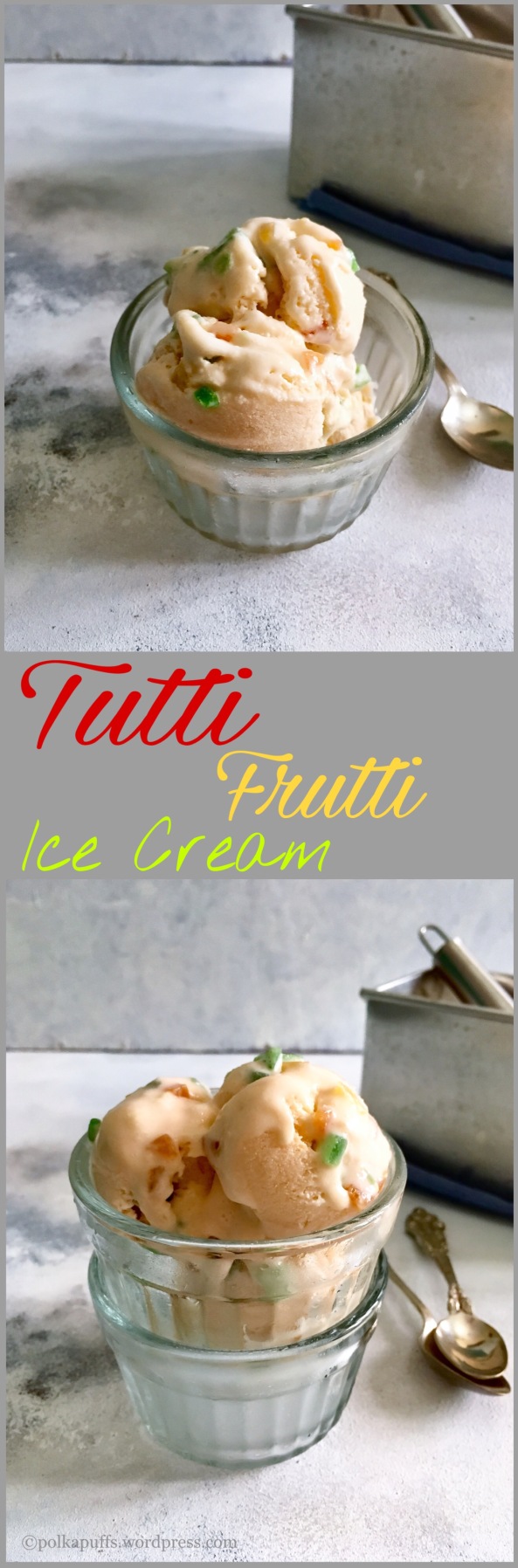 Tutti Frutti ice cream recipe